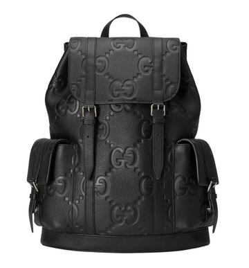 All-black jumbo GG backpack