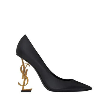 Saint Laurent Black Opyum Leather Pumps
