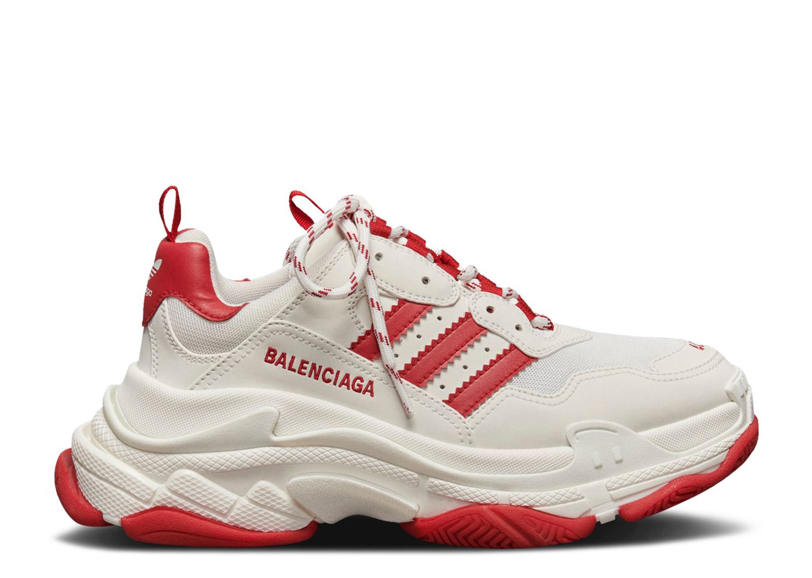 Balenciaga x Adidas Wmns Triple S Sneaker 'White Red'