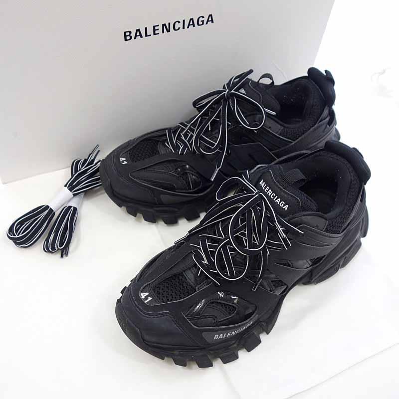 Balenciaga Track Nylon Mesh And Rubber