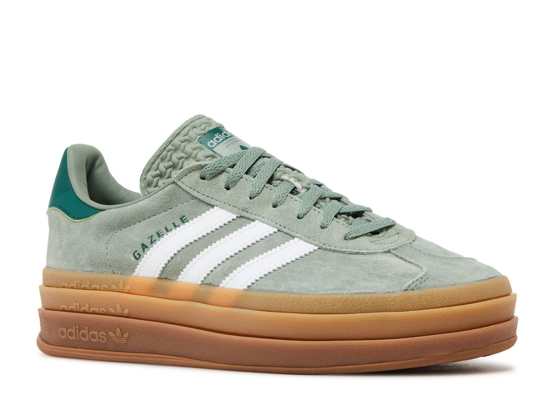 Wmns Gazelle Bold 'Silver Green Gum'