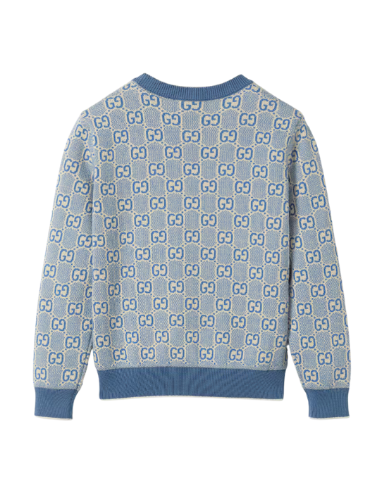 Gucci GG Jacquard Wool Sweater