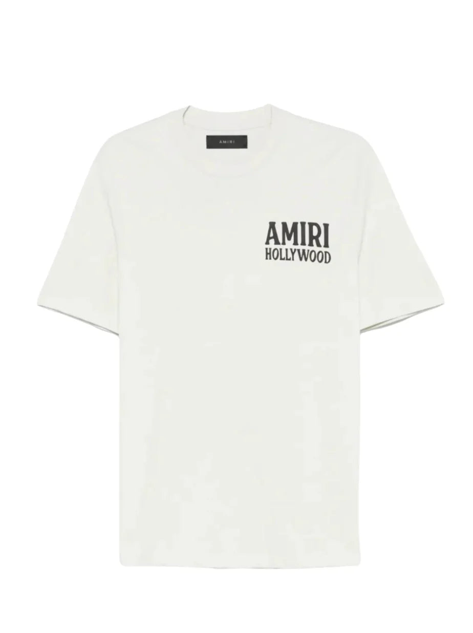 AMIRI Hollywood Logo T-Shirt - White