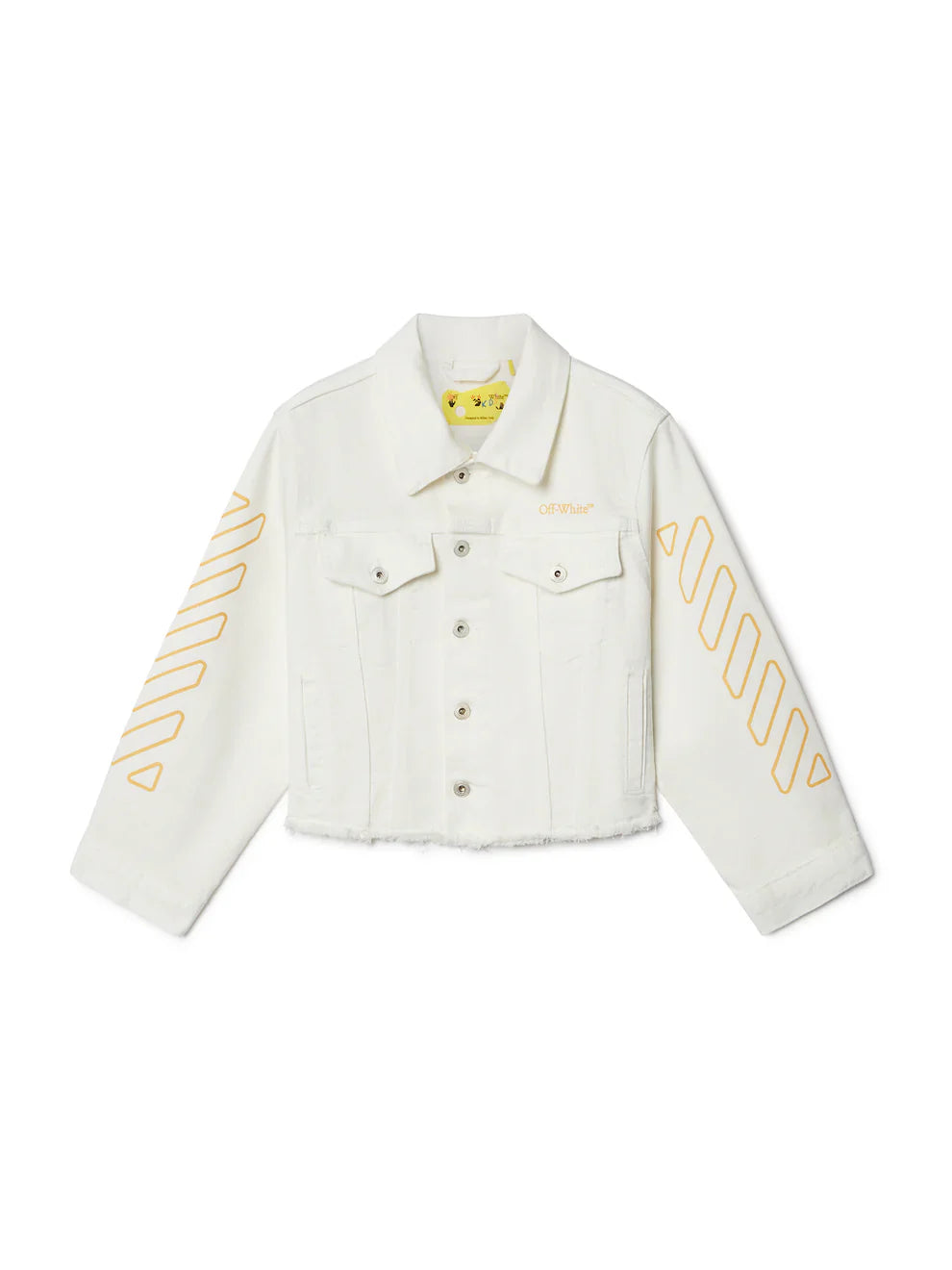 Diagonal bookish OFF-WHITE™ denim jacket