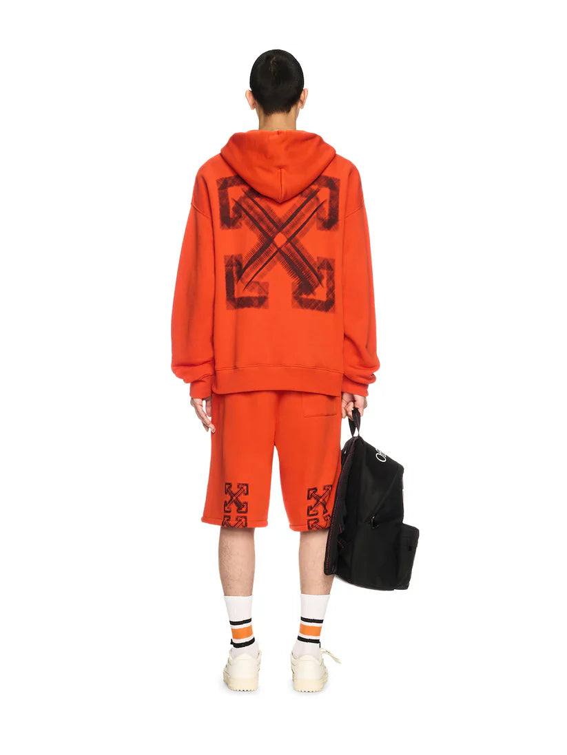 Orange Vibe Arrow OFF-WHITE™ Hoodie