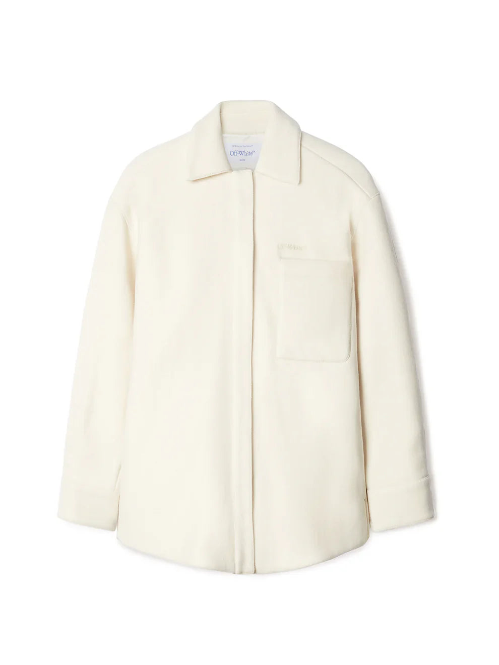 White Arrow Padded OFF-WHITE™ Overshirt