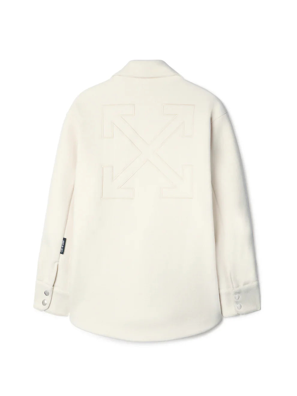 White Arrow Padded OFF-WHITE™ Overshirt